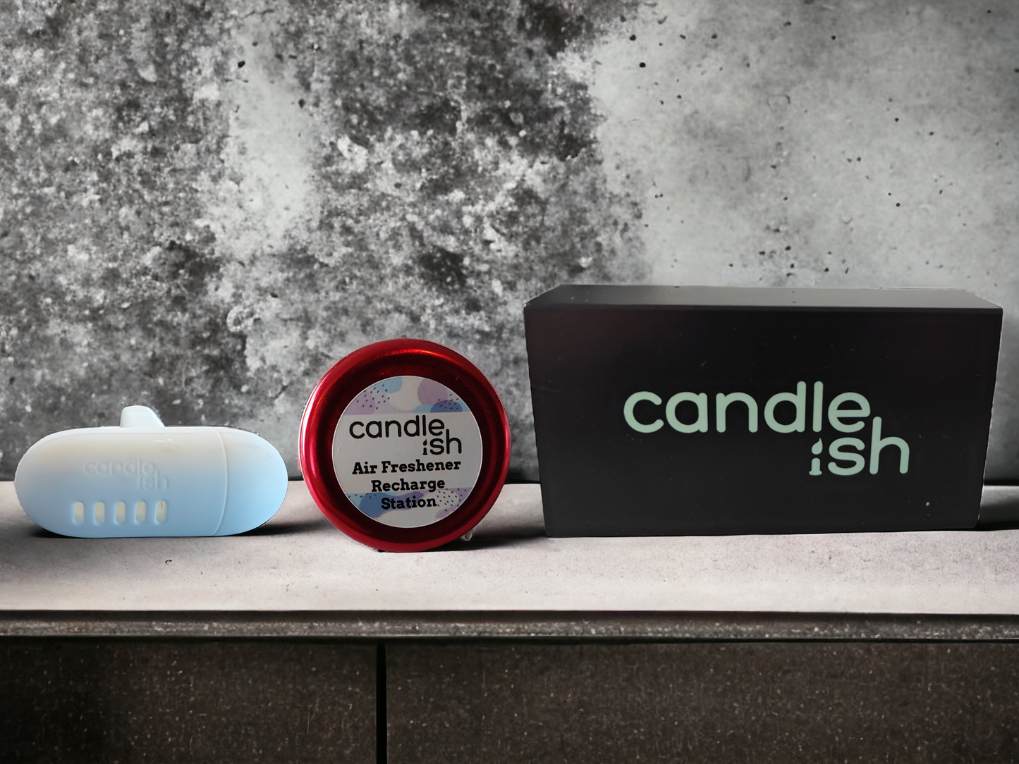 Damson Plumb Rose & Patchouli Vent Fresh Refillable Car Air Freshener